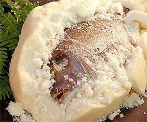 愛媛の塩釜鯛
