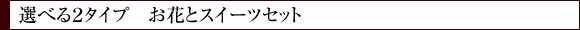 �I�ׂ�Q�^�C�v�@���ԂƃX�C�[�c�Z�b�g