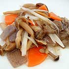 きのこけんちん汁の具(野菜水煮)