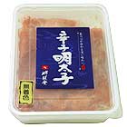 ふぞろい辛子明太子(切れ子)のパッケージ