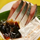 小麦粉とソース付