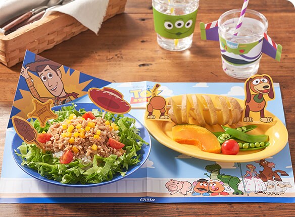 ミッキー様 野菜セット スケーター 抜き型 ミッキーマウス キャラ弁 野菜抜き型