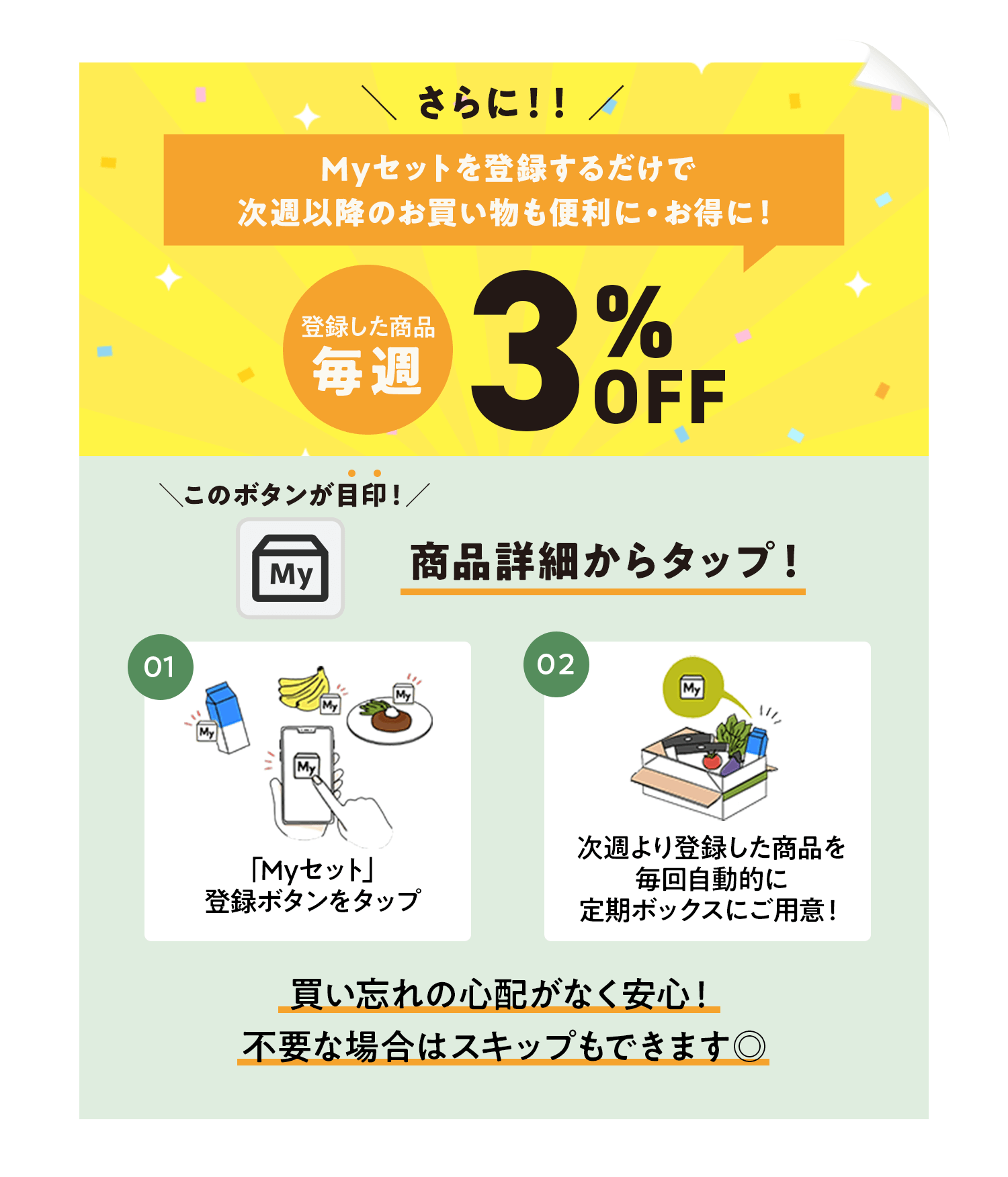 Oisix�̓��p�i�͂��ꂪ�֗��I