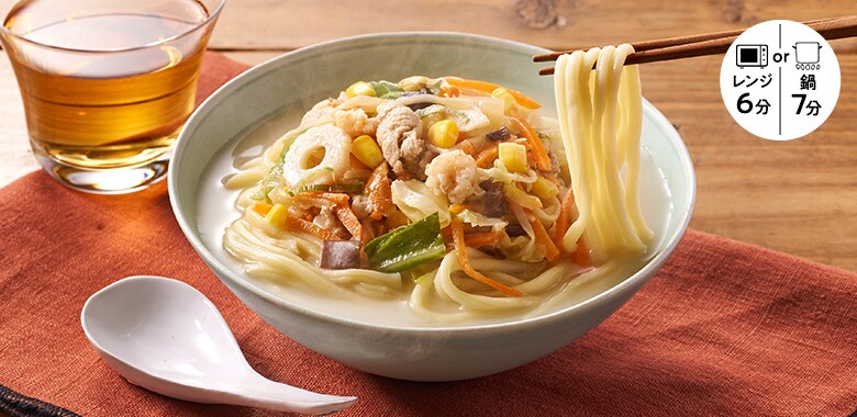 【パッとOisix】野菜たっぷりチャンポン