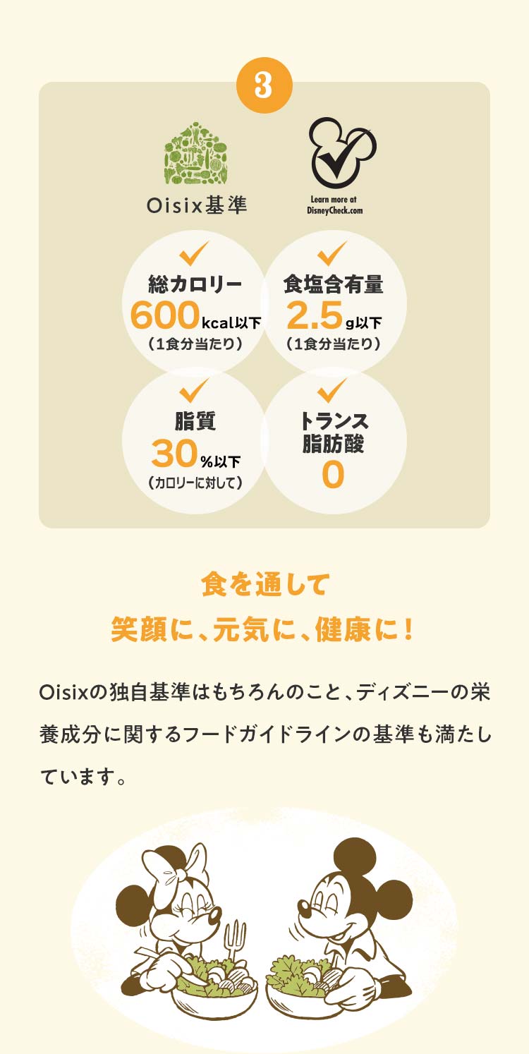 ディズニーシリーズkitコース Oisix