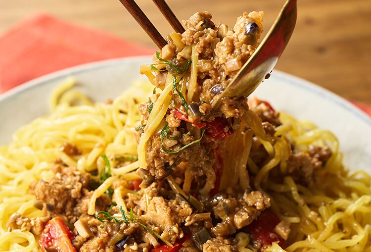 幸也飯監修!柑橘香る汁なしP肉担々麺