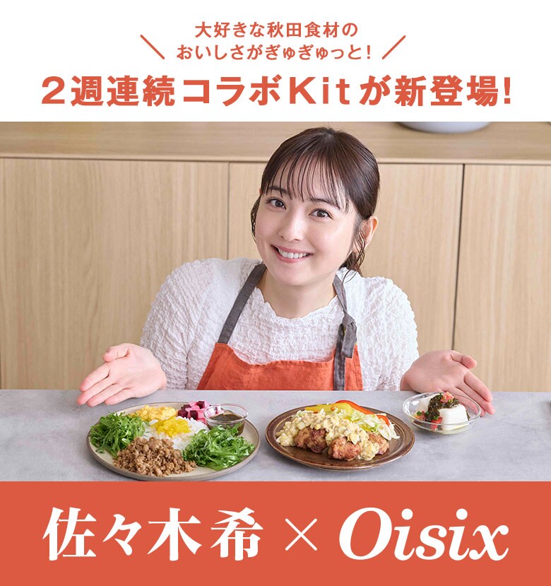 Kit2人前/秋田食材で!和風そぼろ混ぜごはん