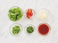 Kit2人前／エビチリ炒飯の中華プレートふわ玉添え|有機野菜 通販