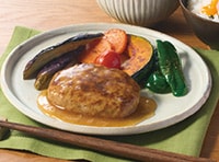 Kit2人前／定食仕立ての和風おろぽんずハンバーグ|有機野菜 通販 Oisix