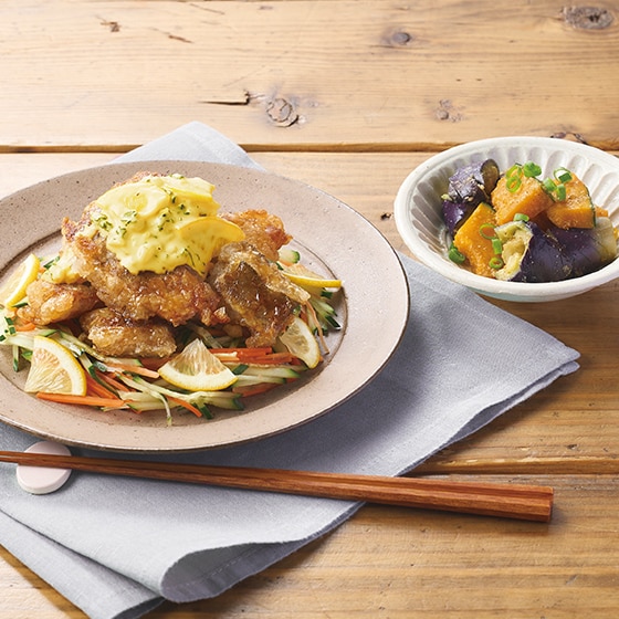 Kit3人前/さば竜田のカレータルタル南蛮