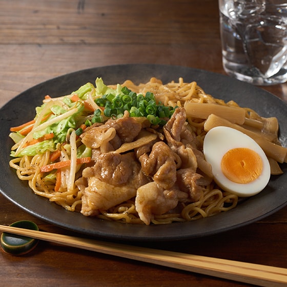 Kit2人前／7種具材入り！醤油ラーメン風焼きそば|有機野菜 通販 Oisix