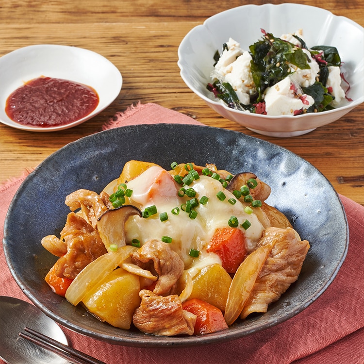 Kit2人前/韓国風チーズのせ肉じゃが