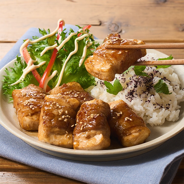 Kit2人前/復刻!かさましワザお豆腐肉巻照焼き