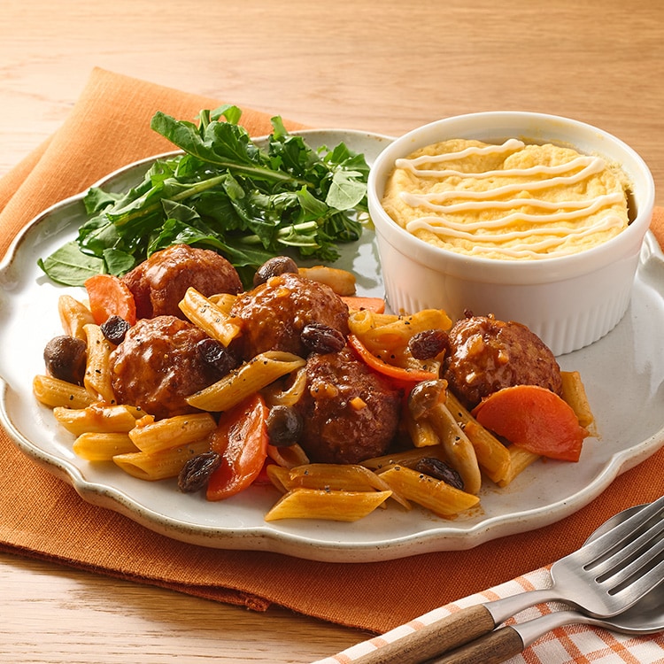 Kit2�l�O�^�S���b�ƃ~�[�g�{�[���̃g�}�g�y���l