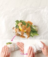 Kit2人前／白身魚の奉書焼き ごま味噌風味有機野菜 通販 Ｏｉｓｉｘ 