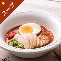 [Kit]蒸し鶏となすのマイルドチリトマトスープ