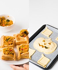 Kit ジャックオーランタンのかぼちゃミートパイ 有機野菜 通販 ｏｉｓｉｘ おいしっくす