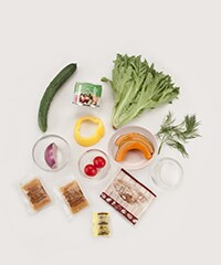 Kit]10品目のカラフルチョップドサラダ|有機野菜 通販