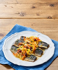 Kit2人前 地中海風 ニシンのエスカベッシュ 有機野菜 通販 ｏｉｓｉｘ おいしっくす