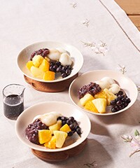 Kit]おうちで簡単！白玉フルーツあんみつ|有機野菜 通販 Oisix