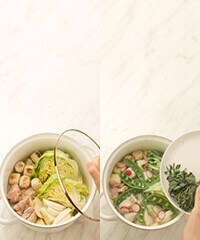 Kit]6種野菜入り！Wで味わう鶏肉のポトフ風鍋|有機野菜 通販