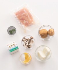 Kit2人前／爽やかな香り！鶏のレモンクリーム煮|有機野菜 通販