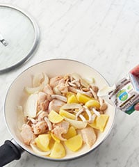 Kit2人前／爽やかな香り！鶏のレモンクリーム煮|有機野菜 通販