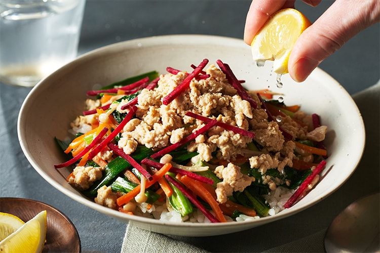 Kit2人前／[PlantOisix] 豆腐そぼろのビビンバ|有機野菜 通販