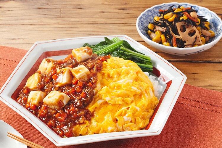 Kit2人前／【超ラク】ふわとろ旨辛！麻婆天津飯|有機野菜 通販