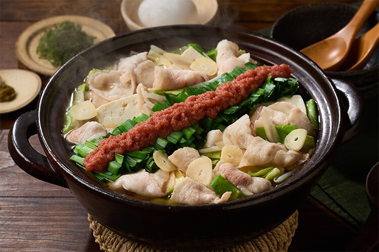 Kit]やまや監修！豚バラとニラのうまか明太鍋|有機野菜 通販