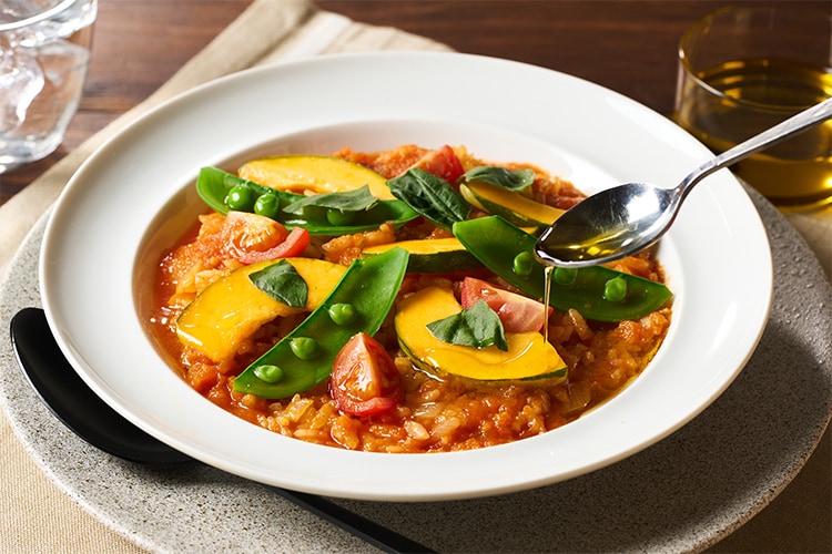 Kit2人前／[PlantOisix]5種野菜の彩りトマトリゾット|有機野菜 通販