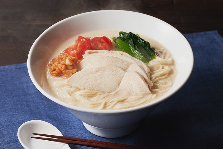 麺Kit]一風堂監修！豆乳仕立ての豚骨ラーメン|有機野菜 通販