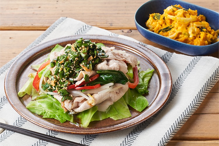 Kit3人前／オレンジページ監修！豚のニラ香味だれ|有機野菜 通販