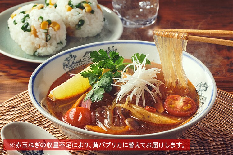 Kit2人前／[PlantOisix]旨辛アジアントムヤムスープ|有機野菜 通販