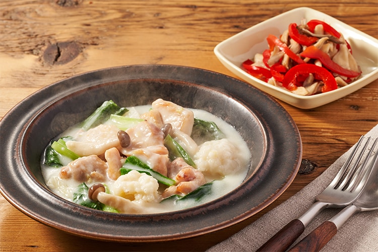 Kit]【超ラク】チキンのさらっとシチュー|有機野菜 通販 Oisix