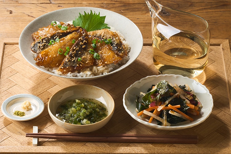 Kit2人前／あじ竜田でお手軽！蒲焼き丼御膳|有機野菜 通販 Oisix