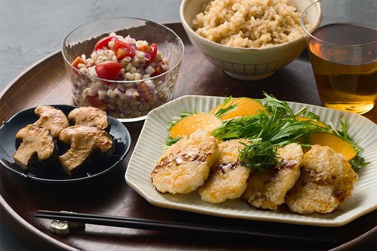 Kit]ととのうPlant／たたき長芋の落とし焼き|有機野菜 通販