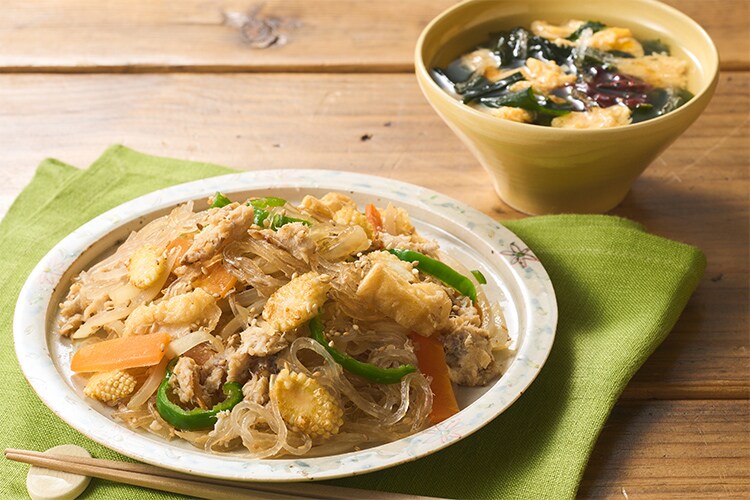 Kit2人前／しょうが香るさばっぱチャプチェ|有機野菜 通販 Oisix