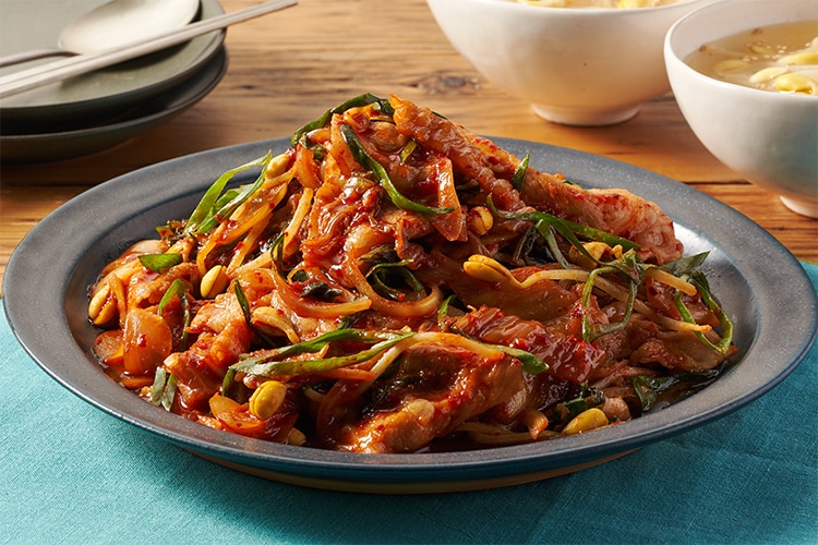 Kit]コウさん直伝！本場のコク旨！豚キムチ|有機野菜 通販 Oisix