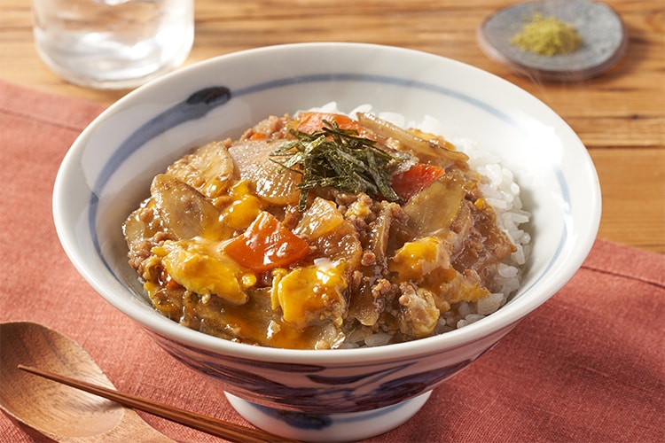 Kit2人前／【超ラク】そぼろと3種根菜の柳川風丼|有機野菜 通販