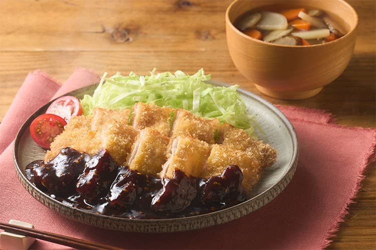 Kit2人前／おうちで揚げたて！名古屋味噌カツ風|有機野菜 通販