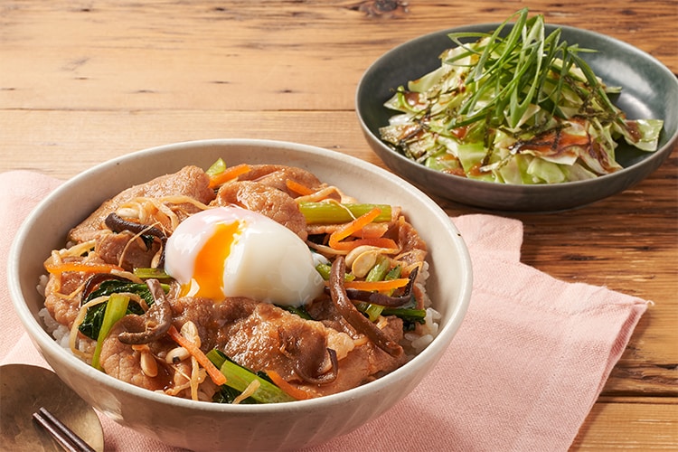 Kit2人前／【超ラク】包丁いらず！甘辛ビビン飯|有機野菜 通販