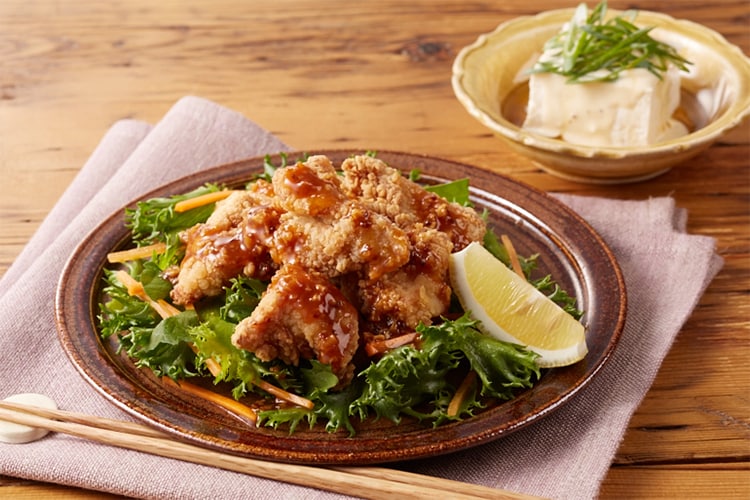 Kit3人前／【超ラク】さっぱり柑橘の油淋鶏|有機野菜 通販 Oisix