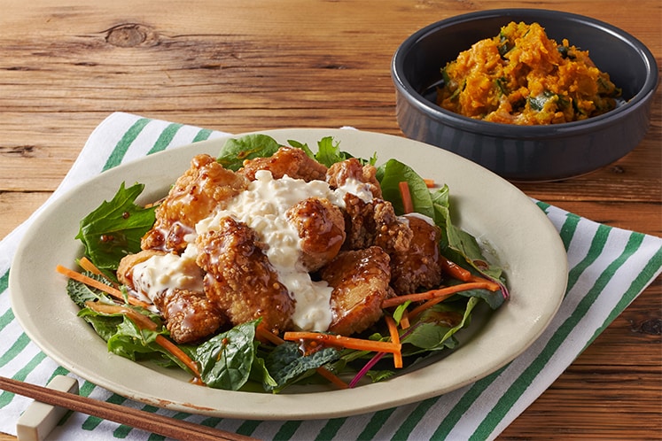 Kit2人前/【超ラク】ハニーマスタードタルタルチキン