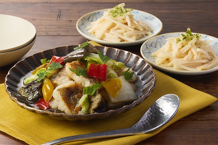 Kit2人前／ほっこり！たら竜田の揚げ出し風|有機野菜 通販 Oisix