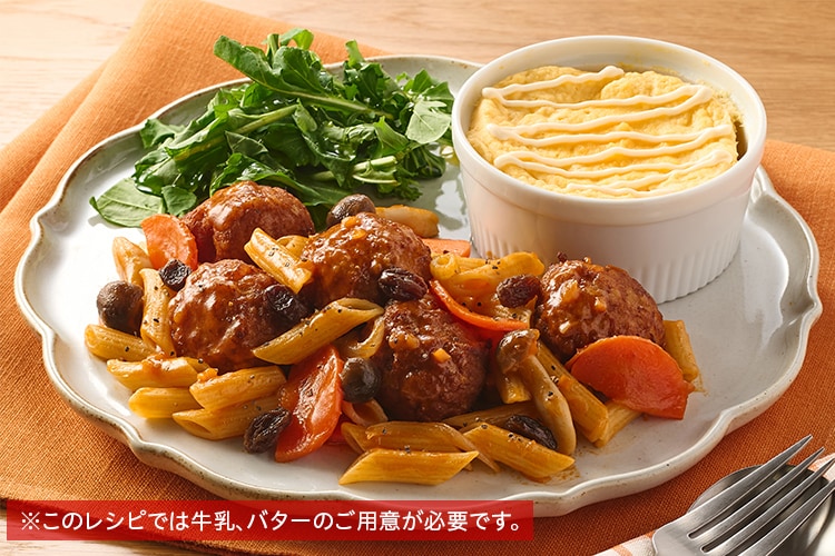 Kit2�l�O�^�S���b�ƃ~�[�g�{�[���̃g�}�g�y���l