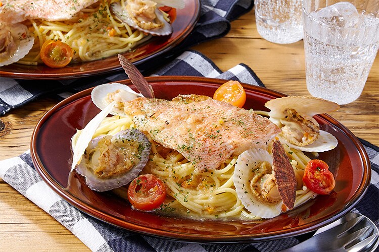 Kit]ひと皿で華やか！アクアパッツァ風パスタ|有機野菜 通販