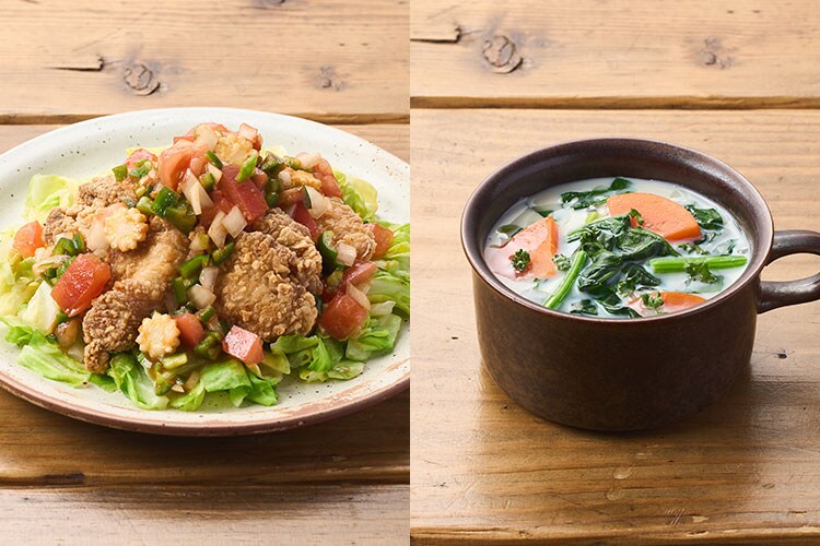唐揚げサラダさん専用 唐揚げサラダ｜ズボラ飯・簡単料理レシピ動画サイト「ずぼらめしJP」