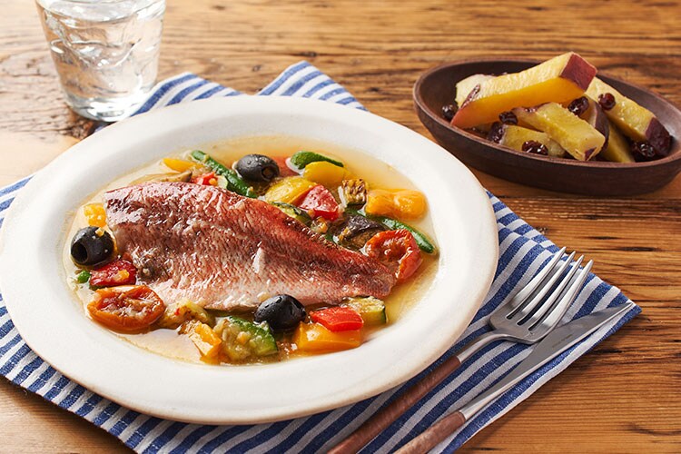 Kit2人前／［HC］オリーブ香る赤魚のアクアパッツァ|有機野菜 通販