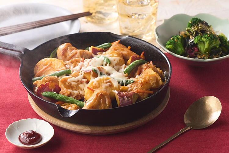 賞味10/22]Kit2人前辛くない！チキンのタッカルビ風|有機野菜 通販